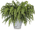 Artgar 100 Pcs Pine Branches - 18 Inch Artificial Green Pine Stem - Real Touch Christmas Greenery Pines Branches for DIY Flower Arrangement Home Indoor Christmas Decor