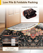 RELEANY Washable Area Rug, Runner 3'x10', Water Repellent, Pet Friendly - Image 5