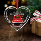 Teezwonder Mr & Mrs Gifts - Christmas Ornaments 2024, Wedding & Engagement Gifts for Couples - Glass Ornaments