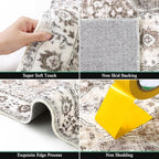 HEBE Hallway Runner Rug 2'8''x8', Washable Non Slip Kitchen Rug Runner | Soft - Image 3