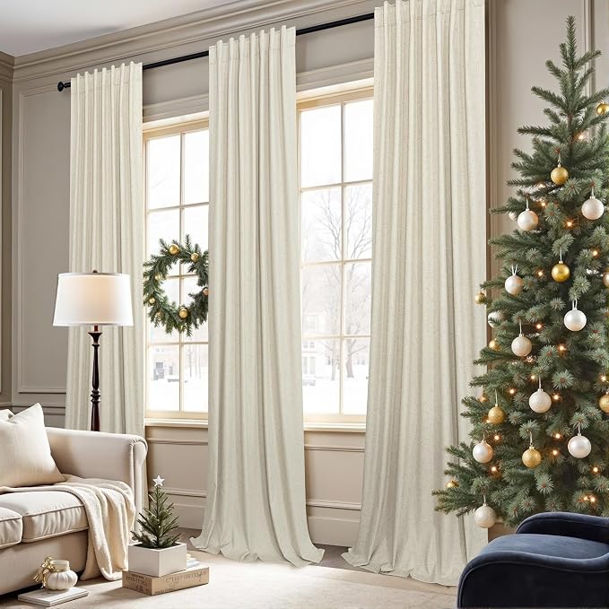 Pitalk Short Small Window Room Darkening Curtains 68 Inches Long - Image 7