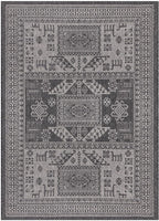 Keen Home Design Terrace Outdoor Area Rug - 5x8 Washable Indoor/Outdoor Rug for Patio, Kitchen, Balcony, Beach, Garden, Deck and Porch, Size: 5'3"x7'7"