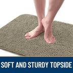OLANLY Dog Door Mat for Muddy Paws 47x20, Super Absorbent Chenille Mud Mat | - Image 4