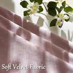 GIGIZAZA Sweet Lilac Velvet Throw Pillow Covers 24x24 Pack of 2 | Decorative - Image 5