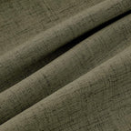 MIULEE 100% Blackout Linen Curtains 42 x 84 Inch Light Olive Green 2 Panels | - Image 9