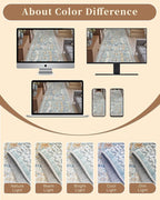 Madane Washable Area Rug 2x3 Small Entryway Rugs Non-Slip, Low Pile Floor Carpet - Image 9