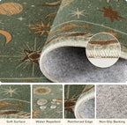 Vacuum-Friendly, 2x8 Washable Area Rug - Image 3