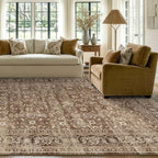 4x6 Ft Area Rugs for Living Room, Soft Non-Slip Machine Washable Rug, Vintage - Image 5