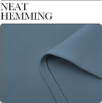 NICETOWN Smoky Blue Blackout Curtains 68 inches Length - Image 6