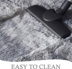 Chicrug Soft Runner Rugs for Bedroom Living Room Plush Fluffy Rug 2x10 | Shag - Image 7