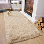 Chicrug Soft Runner Rugs for Bedroom Living Room Plush Fluffy Rug 2x5 | Shag - Image 2