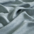 MIULEE Dusty Blue Short Linen Curtains 52x45 Inch Long 2 Panels - Image 4