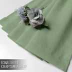 Tollpiz Sheer Tier Curtains Kitchen Linen Textured Half Curtain Sheers Light - Image 7