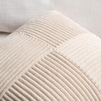 Fancy Homi 2 Packs Tan Lumbar Decorative Throw Pillow Covers 14x22 Inch - Image 4