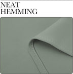 NICETOWN Sage Green Room Darkening Curtains - Image 8