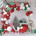 BEISHIDA 2 Pack Christmas Curling Ribbons Red and Green Balloon String Ribbons for Gift Warppping Birthday Christmas Party Decorations（Total 200 Yards）