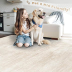 pmtsns Area Rugs 8x10 for Living Room: Washable Rug Modern Abstract Neutral - Image 5