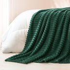 Exclusivo Mezcla Striped Fleece Throw Blanket - Image 6