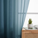 Simplebrand Dusty Blue Valances 14 Inches Long - Image 3