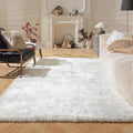 Ashler Faux Fur Rug, Fluffy Shaggy Area Rug Ultra Soft 6 x 9 Feet Rectangle Fur by AshlerHomeDeco