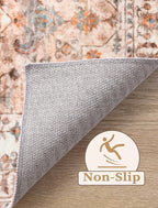 SERISSA 2x5 Washable Non Slip Boho Runner Rug - Image 3