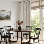 60 Inch Wide Pinch Pleated 100% Blackout Curtains 92 Inches Long, Natural | - Image 8