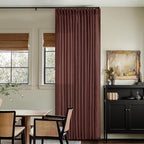 Pinch Pleated Semi Sheer Linen Curtains by Twodrapes