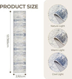 2x12 Runner Rug Non Slip, Washable Hallway Runner Rug, Laundry Room, Soft - Image 2