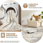 UERMEI 10x14 Washable Area Rug - Image 8
