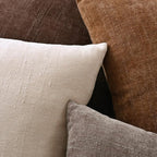Set of 4 Soft Textured Decorative Throw Pillow Covers 18x18 Inch Cozy Farmhouse - Image 6