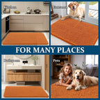 OLANLY Dog Door Mat for Muddy Paws 30x20, Super Absorbent Chenille Mud Mat | - Image 8