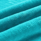 BEDELITE Fleece Blankets Twin Size Teal Throw Blankets - Image 3