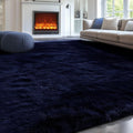 Royal Dark Blue Rugs for Living Room 5x7 Ft, Plush Area Rugs for Bedroom | by PAGISOFE