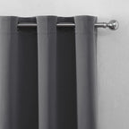 Frost Grey Blackout Curtains 66 x 63 Inch Length/Set of 2 Curtain - Image 7