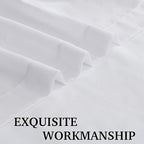 RYB HOME Farmhouse Boho Linen Sheer Curtains 90 inches Long - Image 4