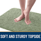 OLANLY Dog Door Mat for Muddy Paws 47x17, Super Absorbent Chenille Mud Mat | - Image 4