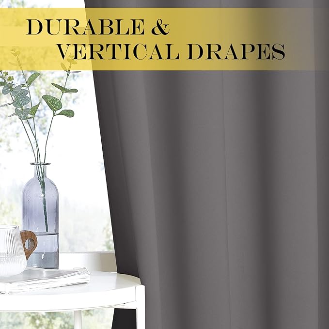 NICETOWN Bedroom Blackout Curtain Panel - Image 6