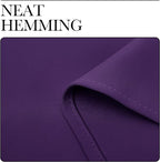 NICETOWN Royal Purple Blackout Curtains 78 inches Length - Image 6