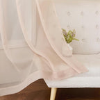 NICETOWN Voile Sheer Curtains 63 inch Length, Grommet Soft Window Treatments - Image 6