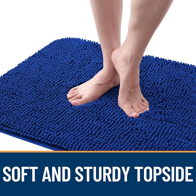 OLANLY Dog Door Mat for Muddy Paws 70x35, Super Absorbent Chenille Mud Mat | - Image 4