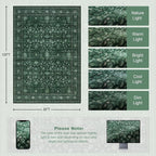 8x10 Area Rugs Living Room: Washable Rug - Image 2
