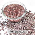 2LB Succulent and Cactus Gravel Pebbles, 1/5 Inch Natural Decorative Polished Stones, River Rocks for Vases Gardening Indoor and Outdoor Decorative Rocks, Red