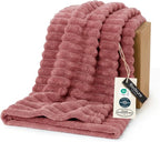 Bedsure Soft Throw Blanket for Couch Decor Gifts Dusty Pink 50"x60" | Birthday by Unknown