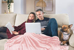 Utopia Bedding Ultra Soft Fleece Bed Blanket Queen Size Pink | Microfiber Plush - Image 8