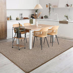 2x6 Runner Rug for Hallway, Long Runner Rugs Non Slip, Matte Brown | Soft - Image 7