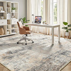 5x7 Area Rug for Living Room, Abstract Washable Non-Slip Carpet, Dining Room - Image 6