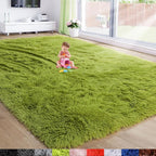 Amdrebio Grass Green Area Rug 8x10 by Amdrebio