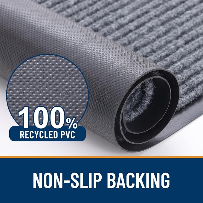 OLANLY Front Door Mat 71x30, Waterproof Heavy-Duty Indoor Outdoor Doormat | - Image 3