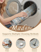 Madane Washable Area Rug 2x3 Small Entryway Rugs Non-Slip, Low Pile Floor Carpet - Image 8