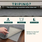 KOZYFLY Cotton Runners Rugs for Hallway 2.5'x10', Washable Runner Rug, Woven - Image 7